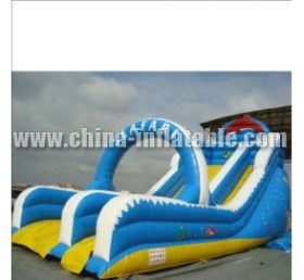 T8-1043 Cá nhỏ Inflatable Slide