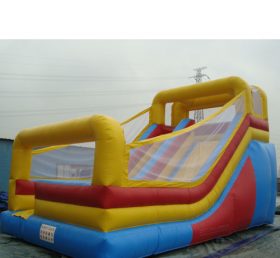 T8-419 Phổ biến tiêu chuẩn lớn inflatable đôi làn đường khô slide