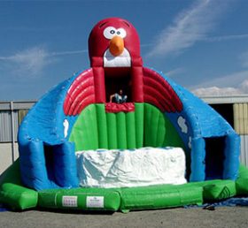T8-1424 Angry Birds Trượt bơm hơi Trượt khổng lồ cho trẻ em