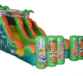 T8-1435 Người Mỹ Indian Inflatable Slide