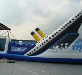 T8-176 Trượt khô Titanic Inflatable