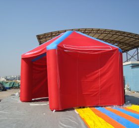 Tent1-244 Lều bơm hơi bền màu đỏ