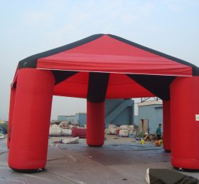 Tent1-417 Lều bơm hơi đỏ ngoài trời