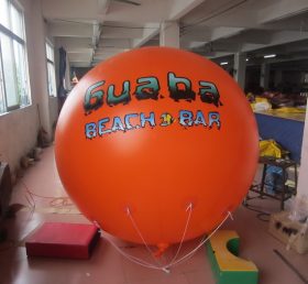 B2-20 Ngoài trời Inflatable Orange Balloon
