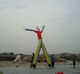 D2-108 Đôi chân Inflatable Air Dancer Tubular Man cho các hoạt động ngoài trời