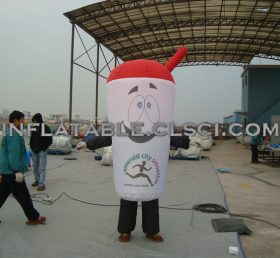 M1-155 Quảng cáo Inflatable Mobile Cartoon