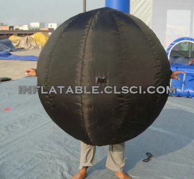 M1-231 Bóng đen Inflatable Moving Cartoon