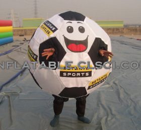 M1-265 Bóng đá Inflatable Mobile Cartoon
