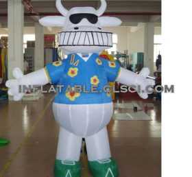 M1-293 Bull Inflatable di chuyển phim hoạt hình