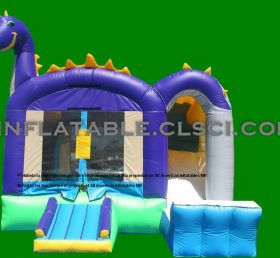 T2-1069 Khủng long Inflatable Trampoline