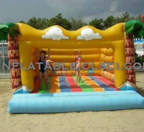 T2-1082 Jungle Theme Inflatable Trampoline