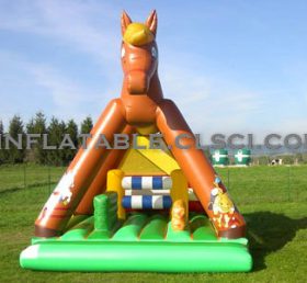 T2-1306 Giraffe Inflatable Trampoline