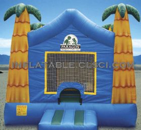 T2-1440 Jungle Theme Inflatable Trampoline