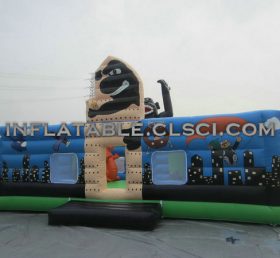 T2-1466 Khỉ Inflatable Trampoline