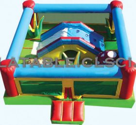 T2-1740 Trang trại Trampoline Inflatable