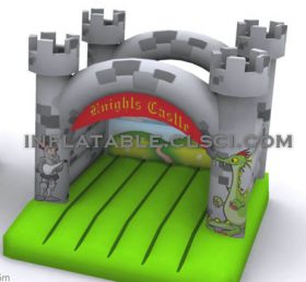 T2-1867 Knight và khủng long Castle Inflatable Trampoline