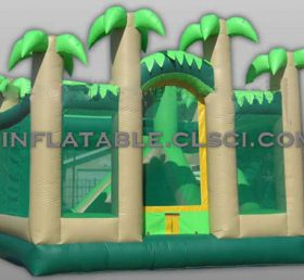 T2-2042 Jungle Theme Inflatable Trampoline