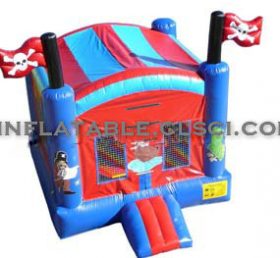 T2-2203 Cướp biển Inflatable Trampoline