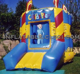 T2-2219 Antenna bé sinh nhật bữa tiệc inflatable trampoline
