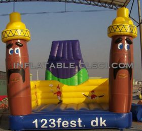 T2-2425 Phim hoạt hình Trampoline Inflatable