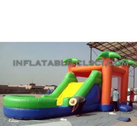T2-2483 Jungle Theme Inflatable Trampoline