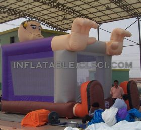 T2-2488 Phim hoạt hình Trampoline Inflatable