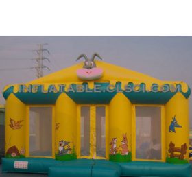T2-2555 Thỏ Trampoline Inflatable