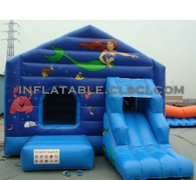 T2-2623 Disney Mermaid Inflatable Trampoline