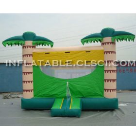 T2-2714 Jungle Theme Inflatable Trampoline