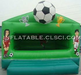 T2-2793 Bóng đá Inflatable Trampoline