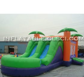 T2-2797 Jungle Theme Inflatable Trampoline