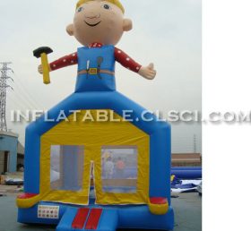 T2-2824 Nhà xây dựng Bob Inflatable Trampoline