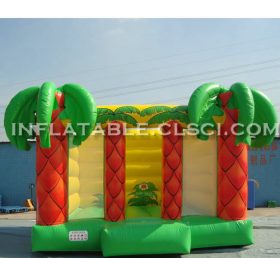 T2-2833 Jungle Theme Inflatable Trampoline