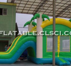 T2-2905 Jungle Theme Inflatable Trampoline