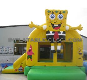 T2-3054 Spongebob nhảy lâu đài