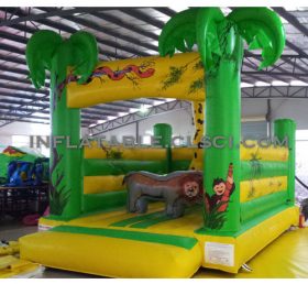 T2-3081 Jungle Theme Inflatable Trampoline