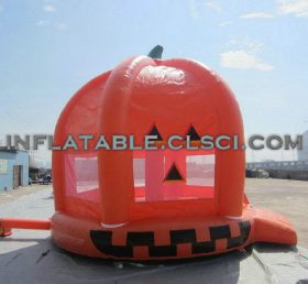 T2-354 Inflatable Trampoline Halloween Bí ngô