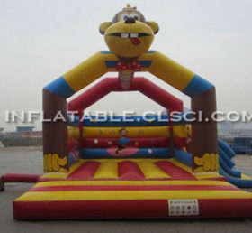 T2-406 Khỉ Inflatable Trampoline