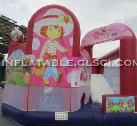 T2-550 Strawberry Shortcake Inflatable Trampoline