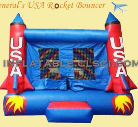 T2-967 American Rocket Inflatable Trampoline