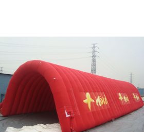 Tent1-364 Lều đường hầm bơm hơi màu đỏ