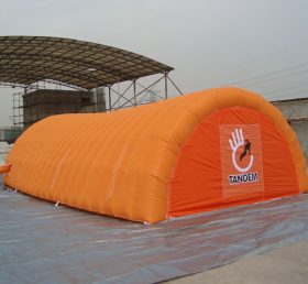 Tent1-373 Lều bơm hơi màu cam