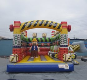 T2-3312 Nhà xây dựng Bob Inflatable Trampoline