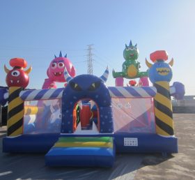 T6-467 Monster Giant Inflatable Công viên giải trí Lớn Trampoline Sân chơi