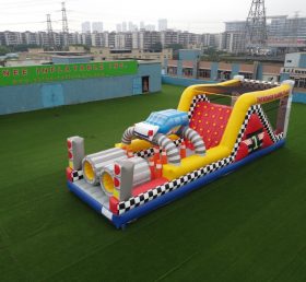 T7-567 Khóa học vượt chướng ngại vật Inflatable Trò chơi đua xe nhóm