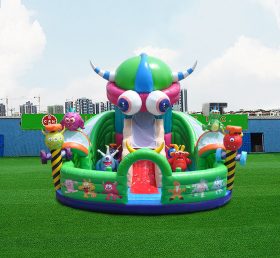 T6-442 Monster Giant Inflatable Công viên giải trí Inflatable Trampoline lớn Sân chơi trẻ em
