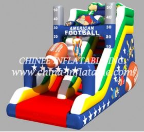T8-1514 Người Mỹ bóng đá Inflatable Slide