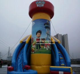 T8-614b Paw Patrol Inflatable khô Slide cho trẻ em