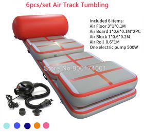 AT1-015 (6 chiếc) Inflatable Air Cushion Thể dục dụng cụ Air Cushion Tumbling Mat Phòng tập thể dục Mini Air Cushion để bán