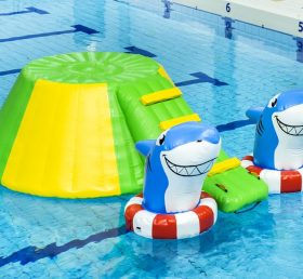WG1-015 Shark Inflatable Thể thao dưới nước Công viên Bể bơi Trò chơi